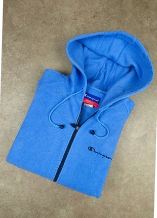 Champion veste Polaire Vintage 2000's Bleu Clair à Capuche Taille XL Logo Brodé Fermeture Éclair, marca: Champion, estado: Bueno, tamaño: XL, 38,90 €, 41,55 € Protección al comprador incluida