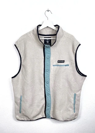 Columbia Helvetia Fleece Vest Oversize Sportswear Winter Retro Y2K, marca: Columbia, estado: Muito bom, tamanho: XXL, €30.00, €32.20 inclui Proteção do Comprador Pro
