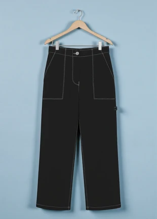 Arket – Premium & Elegant Black Tailored Trousers with Side & Back Pockets – L 💖, marque: ARKET, état: Très bon état, taille: L / 40 / 12, 34,90 €, 37,35 € Protection acheteurs incluse