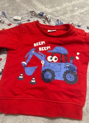 Kinder sweater, merk: Orsolino, staat: Heel goed, maat: 9-12 maanden / 74 cm, € 5,00, € 5,95 inclusief Kopersbescherming