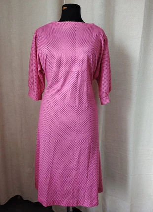 Robe • Rose • Pois • Made In France 🇫🇷 Bohème • Champêtre, merk: Vintage Dressing, staat: Heel goed, maat: M / 38 / 10, € 12,00, € 13,30 inclusief Kopersbescherming