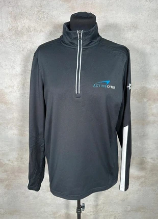 Pull Under Armour noir logo bleu taille S, marque: Under Armour, état: Très bon état, taille: S / 36 / 8, 5,00 €, 5,95 € Protection acheteurs (Pro) incluse