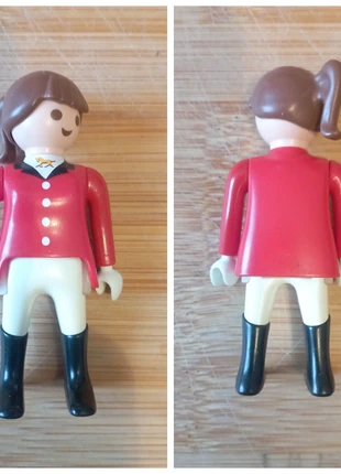 Figurine Playmobil Cavalière, marque: Playmobil, état: Très bon état, taille: Prématuré, jusqu'à 44cm, 1,00 €, 1,75 € Protection acheteurs incluse