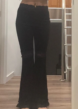 pantalones de campana goticos, marque: Aliexpress, état: Neuf sans étiquette, taille: XS / 34 / 6, 4,00 €, 4,90 € Protection acheteurs incluse