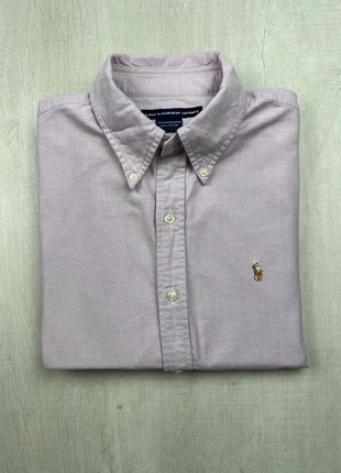 Chemise Ralph Lauren rose clair logo marron brodé M homme Ralph Lauren Sport, marque: Ralph Lauren, état: Bon état, taille: M, 30,00 €, 32,20 € Protection acheteurs (Pro) incluse