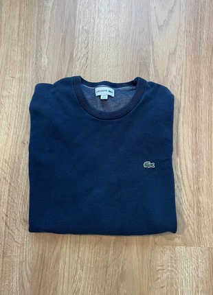 Pull Crewneck Lacoste bleu foncé - Taille S, merk: Lacoste, staat: Goed, maat: S, € 30,00, € 32,20 inclusief Kopersbescherming