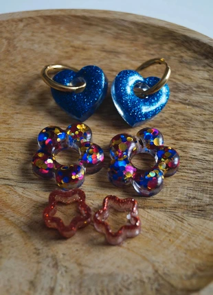 Lot de créoles interchangeables, condizioni: Nuovo senza cartellino, €5.70, €6.69 include la Protezione acquisti