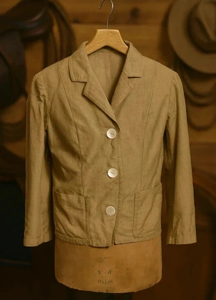 Veste beige – Taille 36 – Fait main – Pièce unique – Style old money, marque: Fait Main, état: Très bon état, taille: S / 36 / 8, 21,00 €, 22,75 € Protection acheteurs incluse