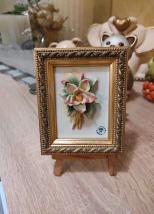 Quadretto decorativo in ceramica Capodimonte. Nuovo, marque: Capodimonte, état: Neuf sans étiquette, 10,00 €, 11,20 € Protection acheteurs incluse