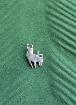 Pendentif petit taureau argent massif poinçonné 2 cm protection force courage porte-bonheur, marca: Porte-Bonheur, estado: Muito bom, €15.90, €17.40 inclui Proteção do Comprador Pro