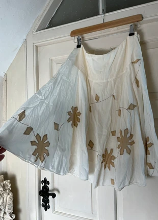 Y2K Boho Style Skirt In 100% Cotton Size UK L, brand: Nomads, condition: Good, size: L / UK 16-18, £7.50, £8.58 includes Buyer Protection Pro