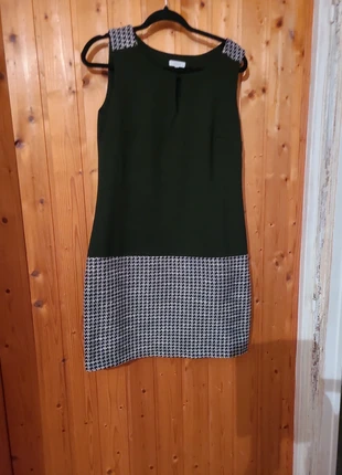 Robe noire et pied de poule, marque: Phildar, état: Très bon état, taille: L / 40 / 12, 4,00 €, 4,90 € Protection acheteurs incluse