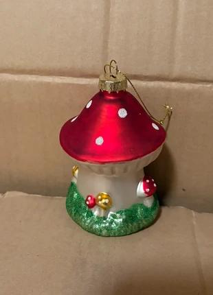 Kerstornament paddestoel, marque: Intratuin, état: Très bon état, 2,50 €, 3,33 € Protection acheteurs incluse