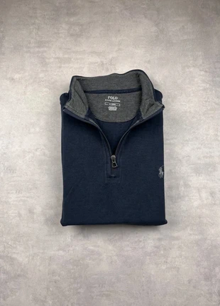 Pull Half Zip Ralph Lauren / Bleu marine logo brodé / taille M / Authentique, marke: Ralph Lauren, zustand: Sehr gut, größe: M, 55,00 €, 58,45 € inklusive Vinted-Käuferschutz