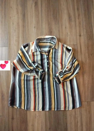 Blouse femme en taille 58 (multicolore) en tres bon etat, marque: pas de marque, état: Très bon état, taille: 9XL / 58 / 30, 8,50 €, 9,63 € Protection acheteurs (Pro) incluse