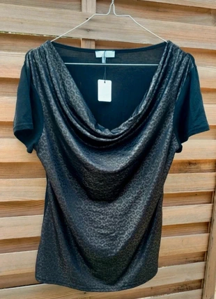 Haut vintage bleu motif léopard taille 38-40 état neuf, brand: Vintage Dressing, condition: New without tags, size: M / 38 / 10, €14.00, €15.40 includes Buyer Protection