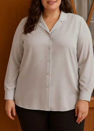 Blusa gris claro El Corte Inglés 🌷 Chemisier gris clair ., marque: El Corte Inglés, état: Très bon état, taille: 5XL / 50 / 22, 11,00 €, 12,25 € Protection acheteurs incluse