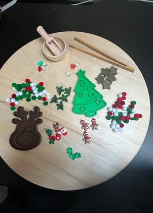 Sensorische set voor kerst, marque: Set, état: Neuf sans étiquette, taille: 4 ans / 104 cm, 15,00 €, 16,45 € Protection acheteurs incluse