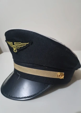 Cappello pilota carnevale travestimenti, état: Neuf sans étiquette, taille: Taille unique, 2,00 €, 2,80 € Protection acheteurs incluse