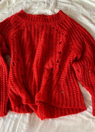 Vintage red jumper with wool, marque: Vintage Dressing, état: Très bon état, taille: S / 36 / 8, 16,00 €, 17,50 € Protection acheteurs incluse