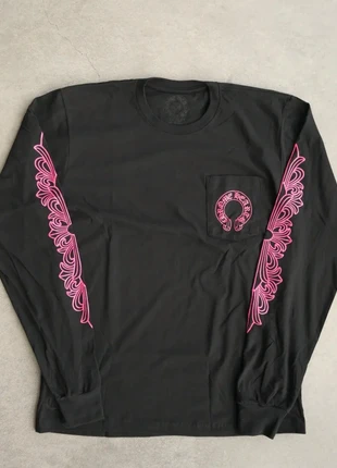 Longsleeve Chrome heart pink, marque: Chrome Hearts, état: Neuf avec étiquette, taille: M, 650,00 €, 663,00 € Protection acheteurs incluse