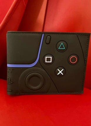 🎮 Porte-monnaie porte-feuille Wallet PlayStation PS4 PS5 design manette dualsense noir multicolore, brand: Sony, condition: New without tags, €35.00, €37.45 includes Buyer Protection