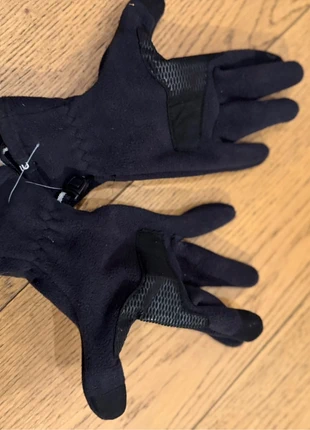 Gants enfants 6-8 ans – noirs, chauds et antidérapants, état: Très bon état, taille: 6 ans / 116 cm, 1,00 €, 1,75 € Protection acheteurs incluse