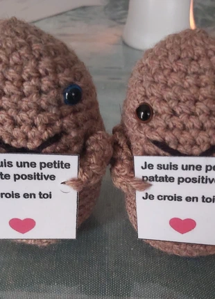 Petites patates positive, marque: Fait Main, état: Neuf sans étiquette, 3,00 €, 3,85 € Protection acheteurs incluse