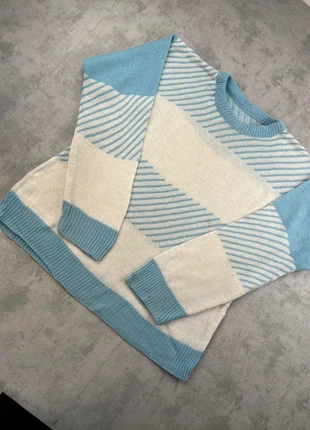 Pull d’hiver à motifs cable knit ethnic vintage 80s 90s 00s y2k - M, marca: Vintage Dressing, estado: Muito bom, tamanho: M / 38 / 10, €24.00, €25.90 inclui Proteção do Comprador