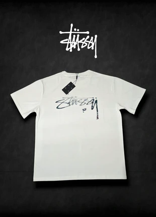 Maglietta Stussy bianca con stampa taglia m Fit perfetto drip inverno comoda regalo natale, marque: Stüssy, état: Neuf avec étiquette, taille: M, 39,99 €, 42,69 € Protection acheteurs incluse