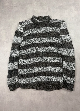 Pull vintage cozy sweater pattern rétro 80's | Gris et marron | Taille S, marca: Vintage Dressing, estado: Muy bueno, tamaño: S, 19,90 €, 21,60 € Protección al comprador Pro incluida