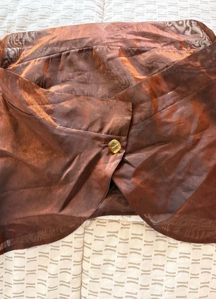 Bolero elegante marrone bronzo, marque: Made In Italy, état: Neuf sans étiquette, taille: Taille unique, 4,00 €, 4,90 € Protection acheteurs incluse