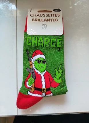 Chaussettes a paillettes neuves, marque: mattia rosa, état: Neuf avec étiquette, taille: Taille unique, 5,00 €, 5,95 € Protection acheteurs incluse