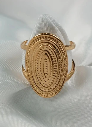 Bague doré ajustable - Neuve ZAG - acier inoxydable, marca: ZAG, estado: Novo sem etiquetas, tamanho: Ajustável, €7.90, €9.00 inclui Proteção do Comprador