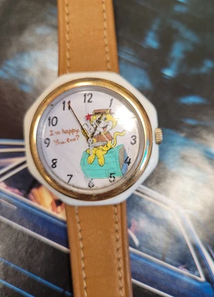 Montre mécanique dessin animé vintage années 60, marque: Rare, état: Bon état, taille: 30–38 mm, 35,00 €, 37,45 € Protection acheteurs (Pro) incluse