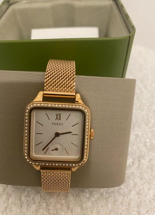 Montre Fossil doré rose, brand: Fossil, condition: New with tags, size: One size, €85.00, €89.95 includes Buyer Protection