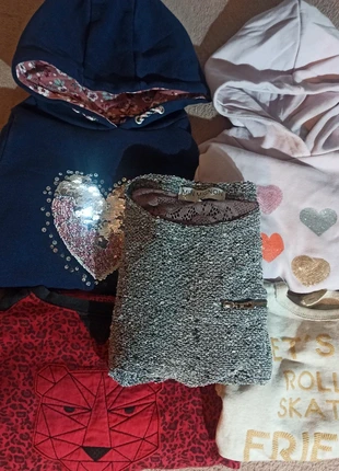 Lot 2 pulls à capuche + 3 pulls sans capuche fille – 5/6 ans – Très bon état – Sergent Major – 21, marque: Sergent Major, état: Très bon état, taille: 5 ans / 110 cm, 7,00 €, 8,05 € Protection acheteurs incluse