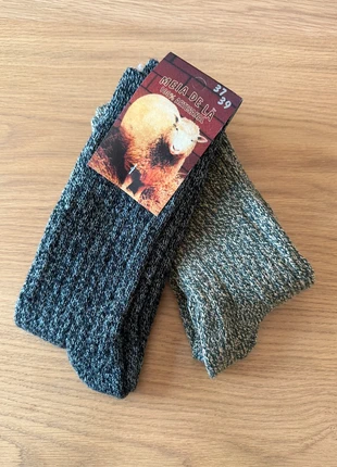 Pack 2 calcetines lana artesanal 37-39 calentitos invierno, marque: Local, état: Neuf avec étiquette, taille: S | 35–38, 4,00 €, 4,90 € Protection acheteurs incluse