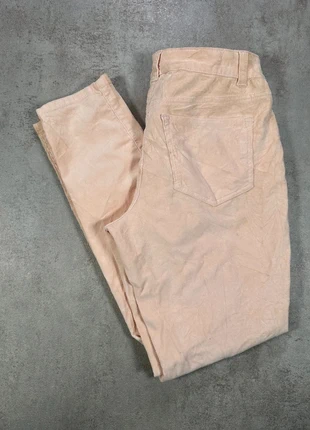Pantalon Vintage En Velours Côtelé / Corduroy Style & Co rose clair texturé taille 8, brand: Vintage Dressing, condition: Very good, size: L / 40 / 12, €13.00, €14.35 includes Buyer Protection Pro