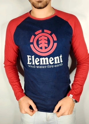 T-shirt manches longues bleu marine rouge element T.XS, brand: Ellesse, condition: Very good, size: XS, €10.00, €11.20 includes Buyer Protection Pro