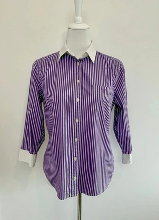 Chemise Gant femme – taille 40 EU – rayée violet et blanc – état parfait 👔, marca: GANT, estado: Muy bueno, tamaño: L / 40 / 12, 30,00 €, 32,20 € Protección al comprador incluida