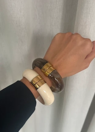 Un seul jonc en résine qui s’ouvre en acier inoxydable tendance, marque: Tendance, état: Très bon état, 10,90 €, 12,15 € Protection acheteurs (Pro) incluse