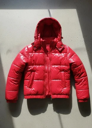 Doudoune / rouge / glossy / chaude, brand: Crimson District, condition: Very good, size: M / 38 / 10, €69.90, €74.10 includes Buyer Protection