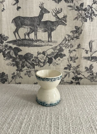 Ancien coquetier diabolo terre de fer, staat: Goed, € 12,00, € 13,30 inclusief Kopersbescherming Pro