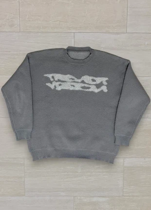 Sweater Gris Comfy - Aesthetic, marke: y2k, zustand: Neu, größe: M, 25,00 €, 26,95 € inklusive Vinted-Käuferschutz