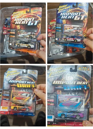 Set 4 Nissan jl, marca: Johnny Lightning, estado: Muito bom, tamanho: Prematuro, até 44 cm, €40.00, €42.70 inclui Proteção do Comprador