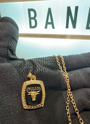 Colgante NBA bañado en oro| Chicago Bulls| Michael Jordan 91/92, marque: NBA, état: Neuf avec étiquette, 25,00 €, 26,95 € Protection acheteurs incluse