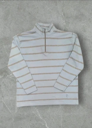 Half zip Ralph Lauren bleu et gris taille S, brand: Ralph Lauren, condizioni: Ottime, taglia: S, €15.00, €16.45 include la Protezione acquisti