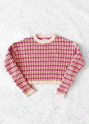 Billabong Knitted Sweater Pink, Green & Crème Size Extra Small, brand: Billabong, condizioni: Ottime, taglia: XS / IT 38 / EU 34, €29.95, €32.15 include la Protezione acquisti Pro