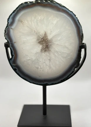 Agaat Amethist slab, marque: Mineralogie, état: Neuf sans étiquette, 29,99 €, 32,19 € Protection acheteurs (Pro) incluse